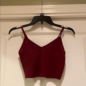 Tilly’s Red Crop Top